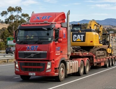 BT Prime Mover electric tow tractor used for efficient warehouse material handling and industrial logistics operations